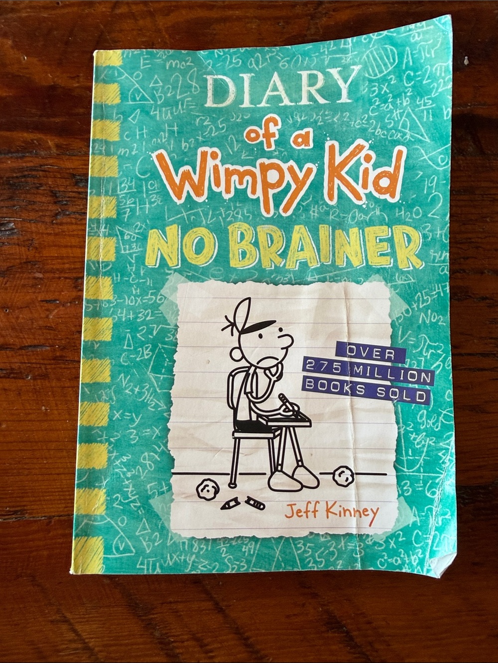 Diary of a Wimpy Kid: No Brainer $1 with purchase of any wimpy kid book set